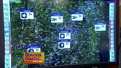 DC: Fuertes vientos