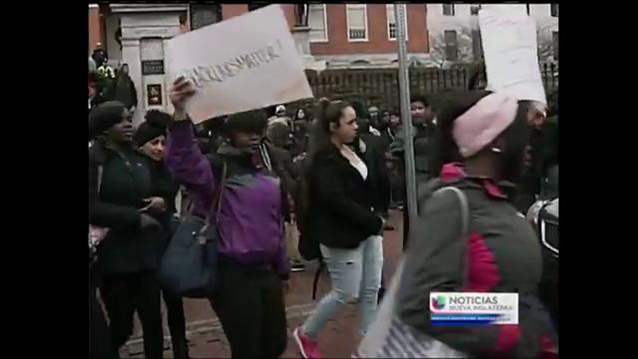 Protestas en Boston