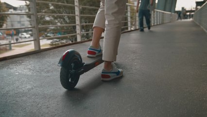 Un excès de vitesse en trottinette électrique