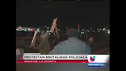 Jóvenes realizaron protesta contra la violencia policial