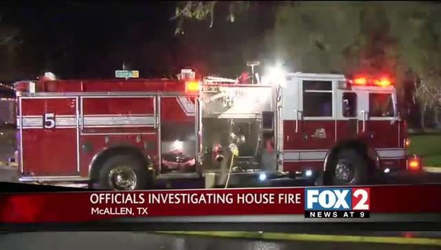 Flames Engulf McAllen Home, Authorities Considering Possible Arson