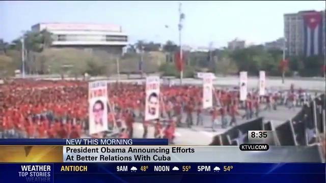 President Obama Announces Efforts To Improve Cuba Relations
