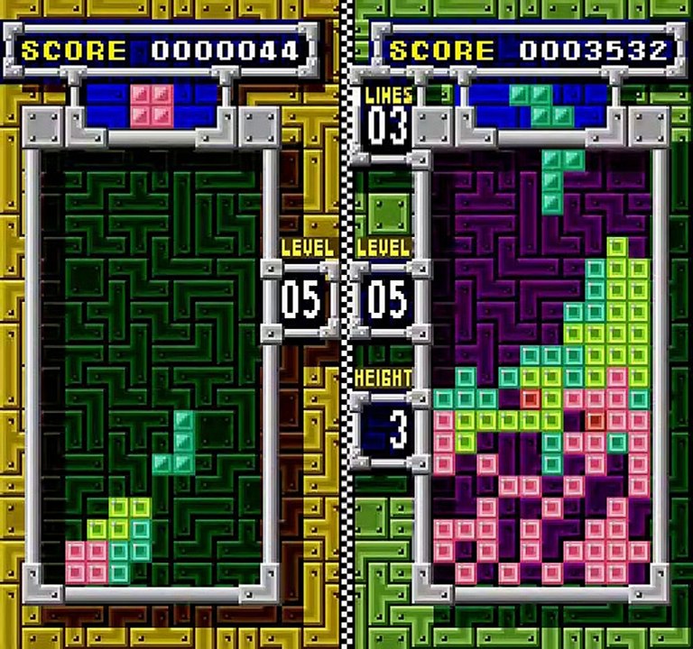Tetris & Dr. Mario online multiplayer - snes