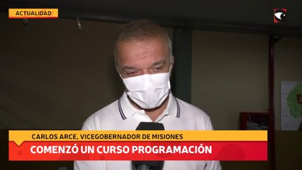 Comenzó un curso programación