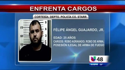 Un Hombre Enfrenta Varios Cargos por Robo en el Condado Starr