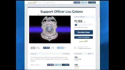 Inician colecta para ayudar a oficial herido