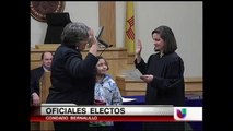 Juramentan oficiales electos del condado de Bernalillo