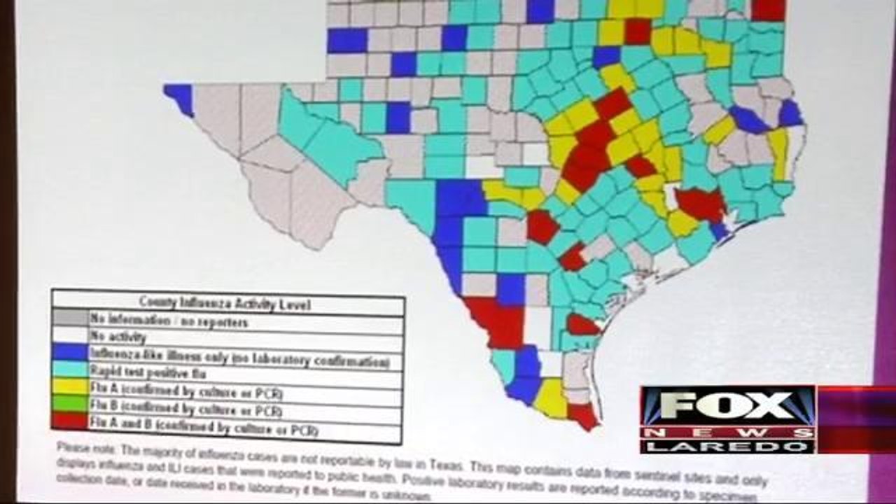 Numerous Confirmed Flu Cases in Laredo
