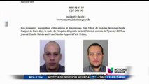 Dan a conocer los rostros de terroristas en París