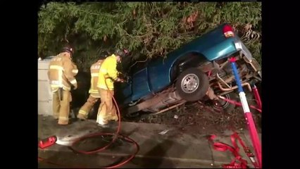Conductor bajo la influencia causa accidente en San Luis Obispo