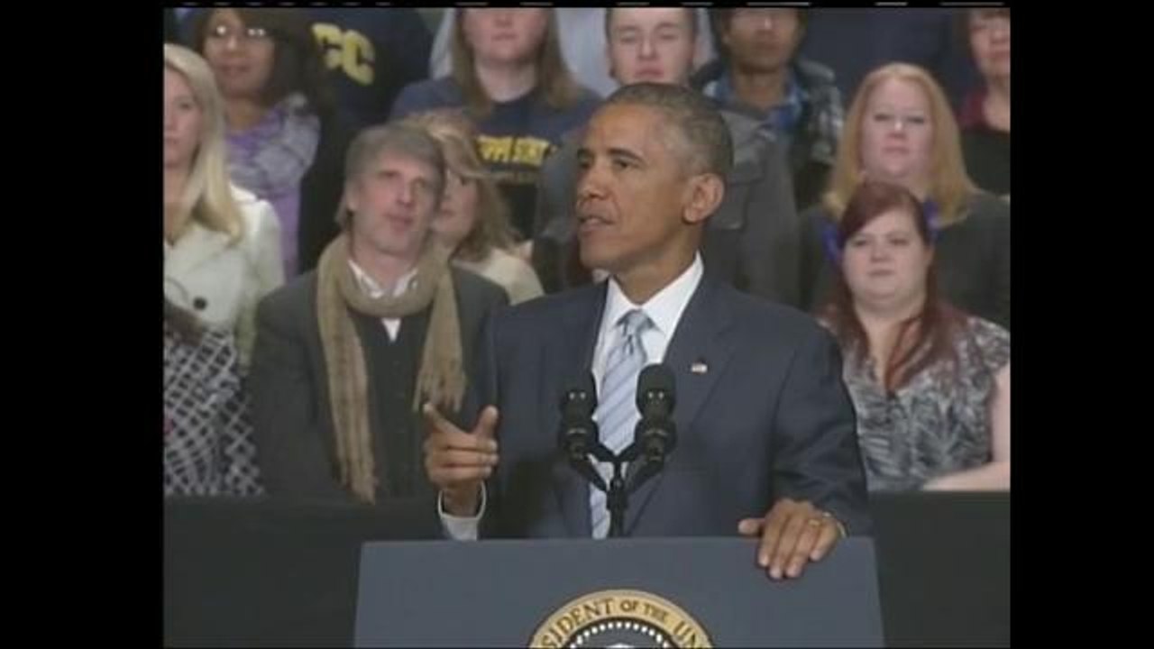 Obama propone matricula gratis