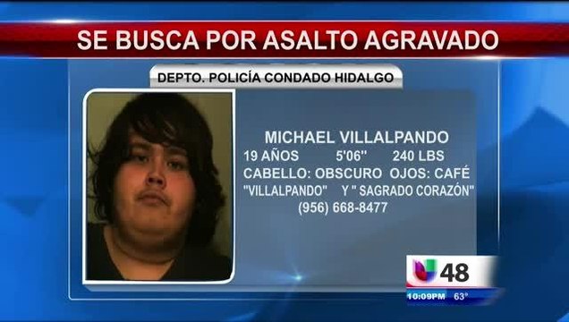 Autoridades Buscan a un Sospechoso de Asalto Agravado en el Condado Hidalgo