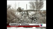 Azota tormenta invernal al estado de Nuevo México