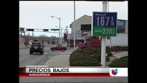 Continúan bajando precios de gasolina en Nuevo México
