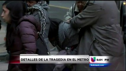 Revelan los datos del accidente en una de las estaciones de Metro.