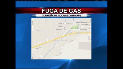 Fuga de gas provoca la clausura de autopista