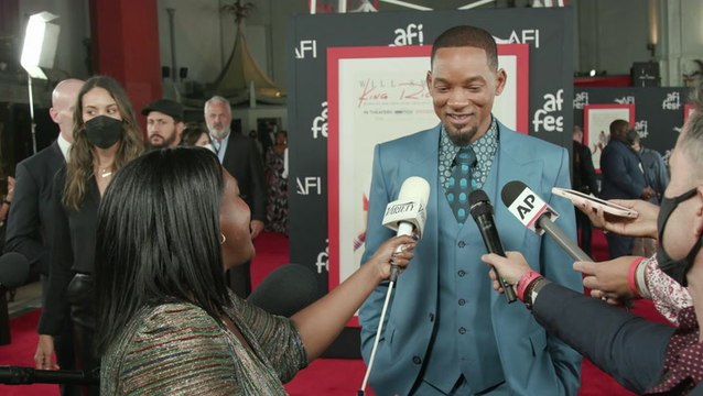 Will Smith at the 'King Richard' Red Carpet