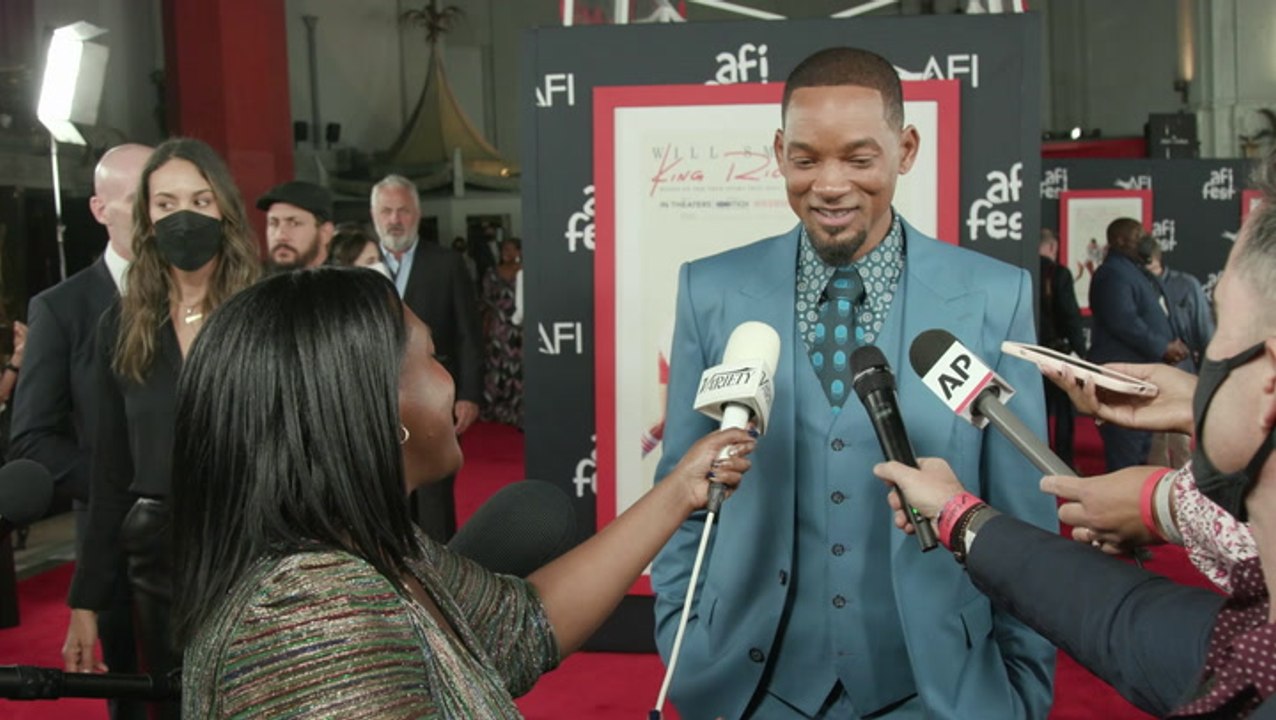 Will Smith at the 'King Richard' Red Carpet