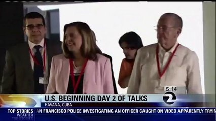 US Cuba Negotiations Continue Today