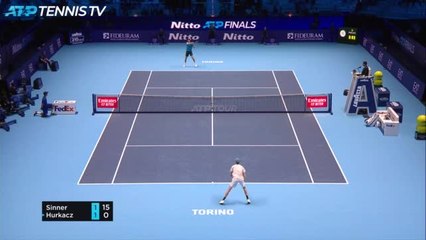 Substitute Sinner takes full advantage of Berrettini withdrawal