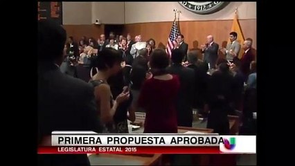 Aprueban primera propuesta de ley en legislatura estatal