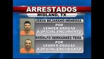 Arrestados por distribución de drogas