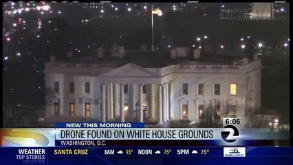 Drone Found On White House Grounds