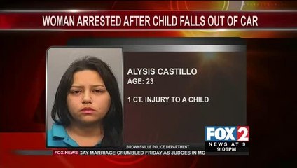 Mother Arrested After Child Falls out of Moving Car, Breaks Leg