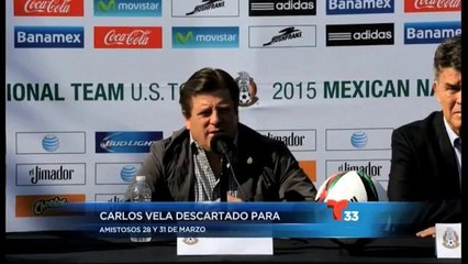 'Piojo' Herrera descarta llamar a Carlos Vela