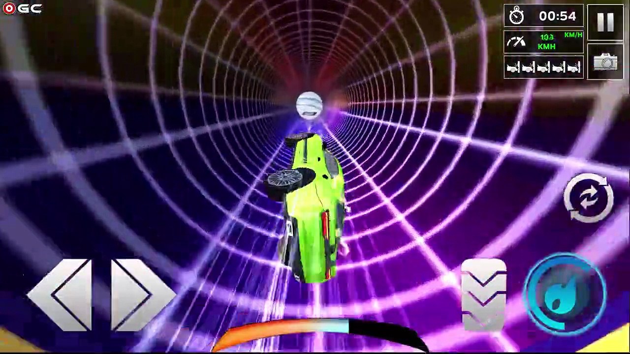 Impossible Stunts 3d Car Games / Mega Car Stunts Driver / Android GamePlay