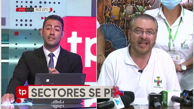 Comité Cívico y sectores levantan el paro indefinido en Santa Cruz