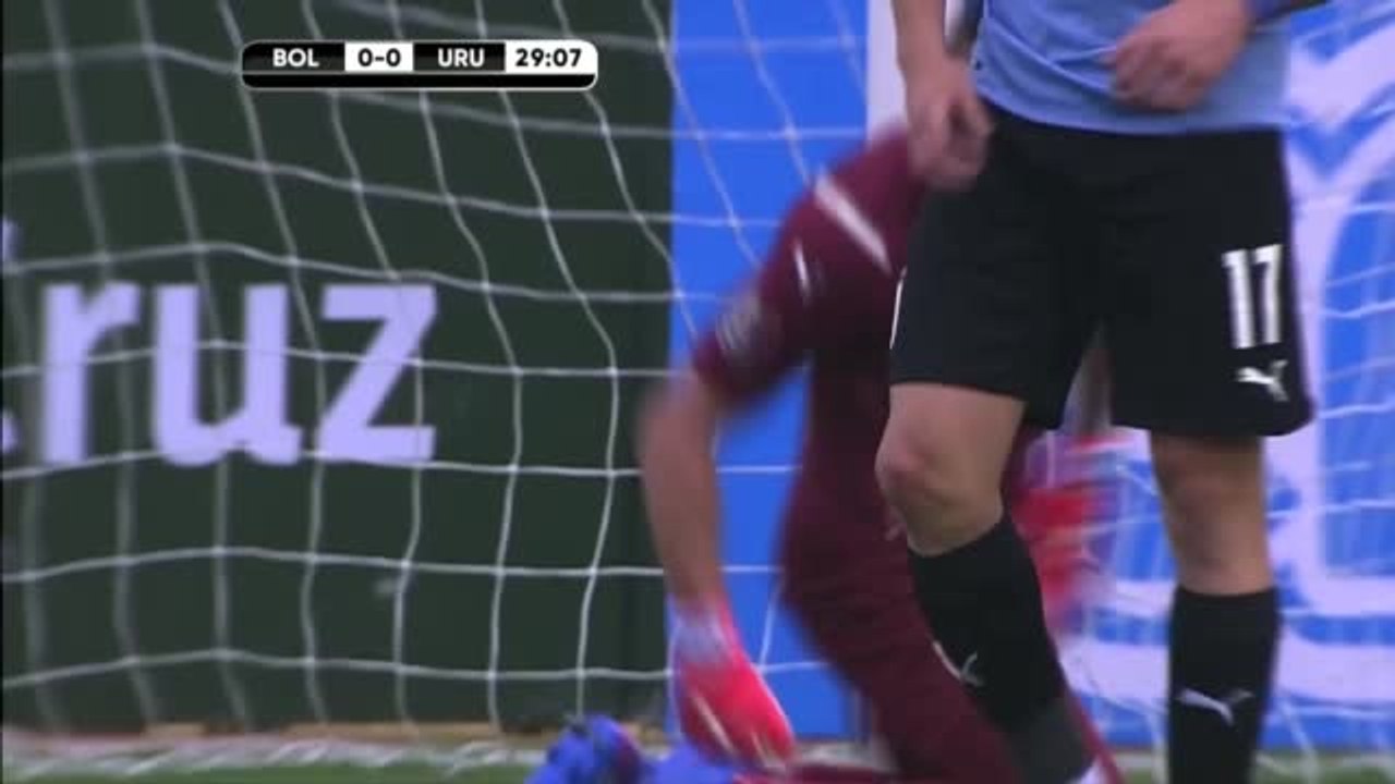 Uruguay drop out of qualification positions after defeat in Bolivia