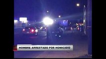 Hombre arrestado por homicidio