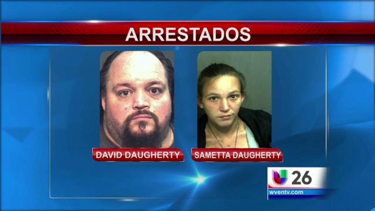Arrestados Davis Daugherty y Sametta Daugherty