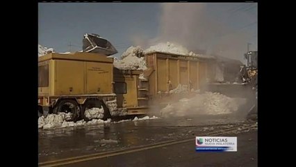 Aumentan labores de limpieza de nieve