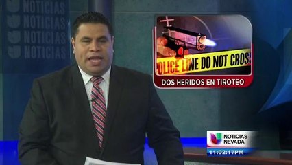 DOS HERIDOS EN TIROTEOS