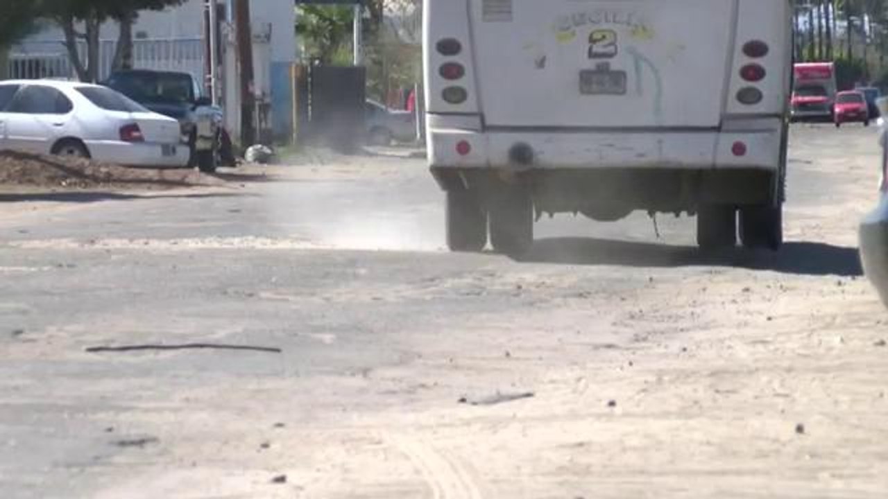 Inician programa de bacheo en Mexicali