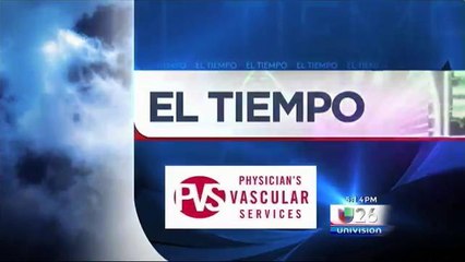 Pronóstico del Tiempo: Lunes 16 de Febrero 5pm