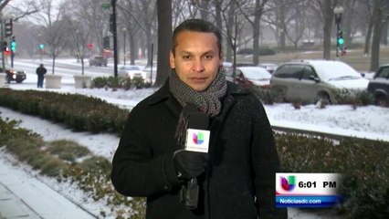 Fuerte tormenta invernal amenaza el área metropolitana