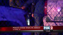 Vehicle Pursuit Ends in Arrest