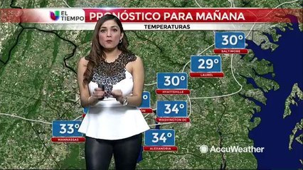 El pronóstico del tiempo para la región metropolitana