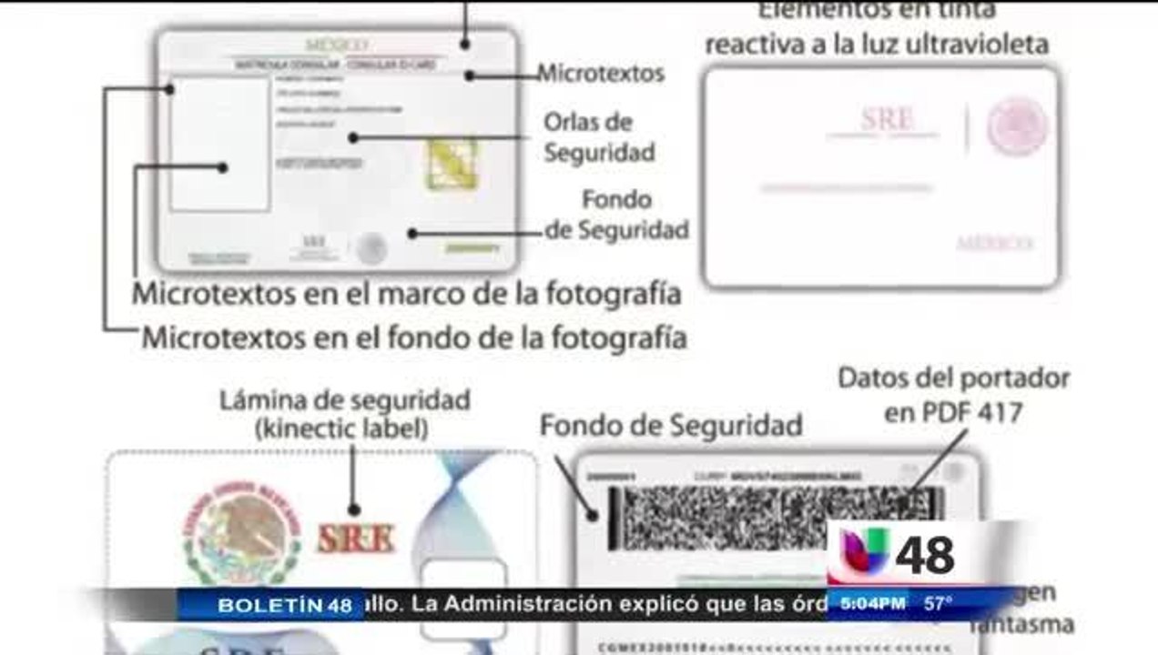 Instituciones Publicas Aceptaran Matricula Consular Mexicana