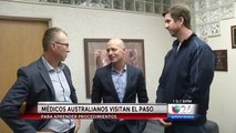 Médicos Australianos vienen a El Paso para aprender una técnica para operár rodillas