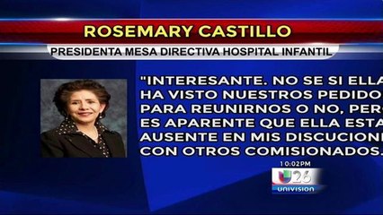 Controversia entre Centro Médico Universitario y Hospital Infantil  se torna personal