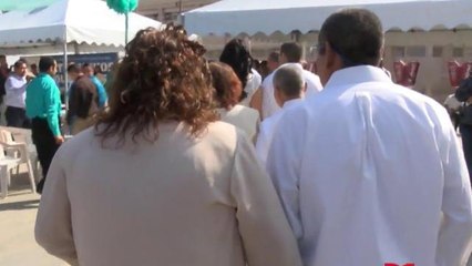 Casi 60 parejas se casaron en Cereso de La Mesa