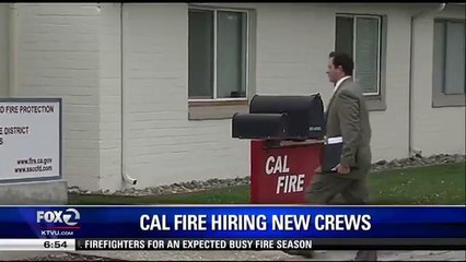Cal Fire Hiring For Busy Fire Season