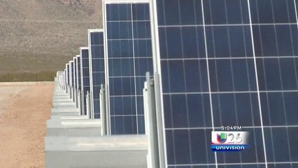 Nueva planta de energía solar en el Paso