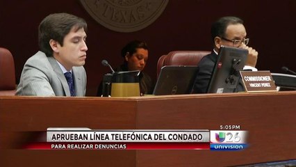 Aprueban línea telefónica para realizar denuncias de malos manejos en el Condado de El Paso