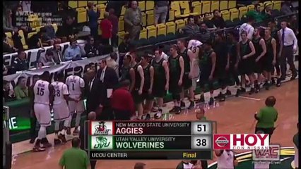 NMSU derrota a UVU