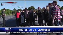 Student Protests Close Entrance To UC Santa Cruz